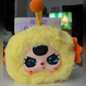 Baby Three Romantic Ocean Series Plush Pendant  "Anglerfish"
